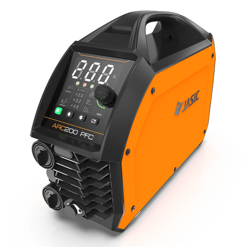 Jasic EVO Arc 200 PFC Inverter c/w Case & Leads