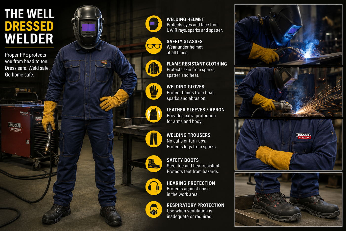 The Well Dressed Welder - Safety First!