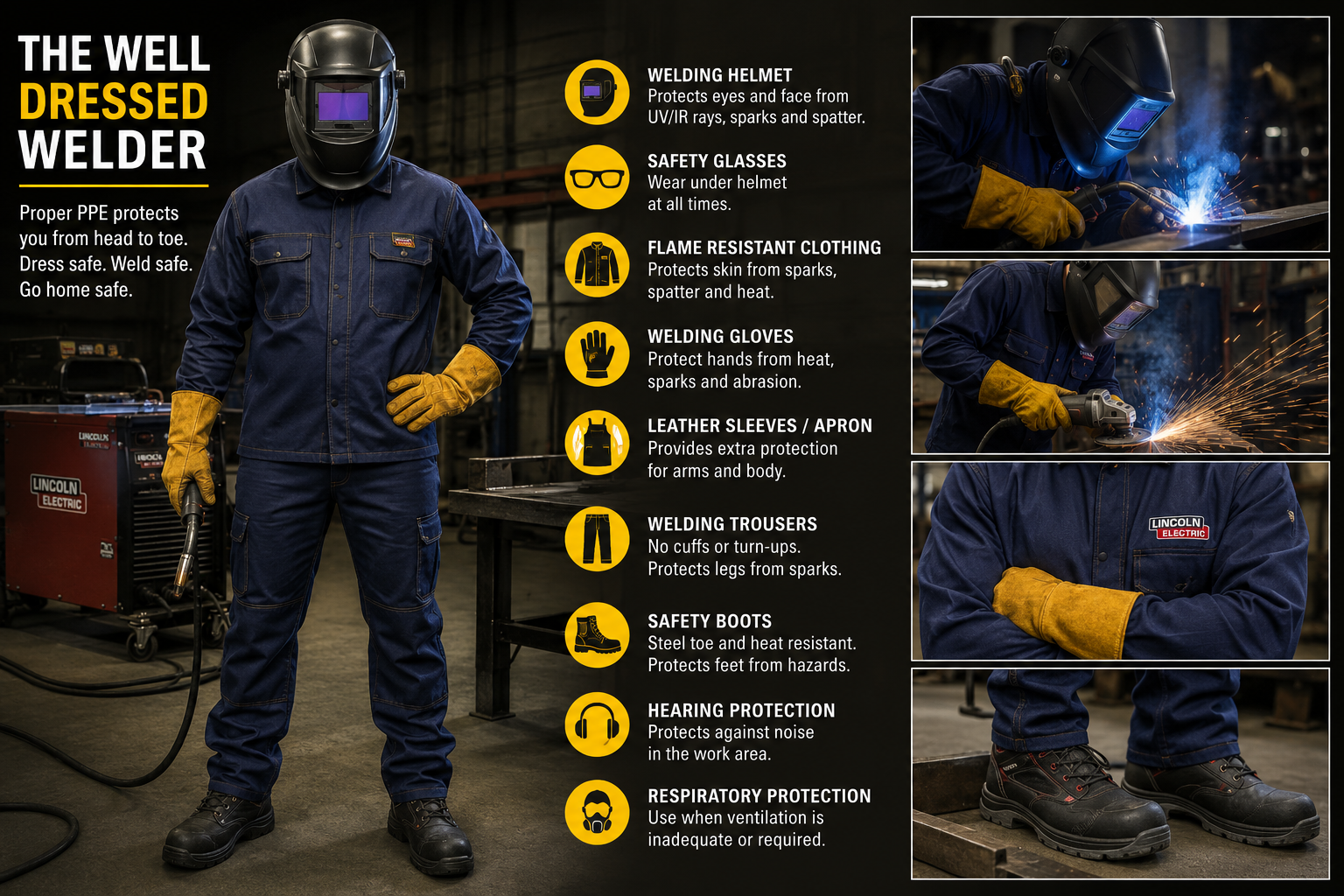 The Well Dressed Welder - Safety First!