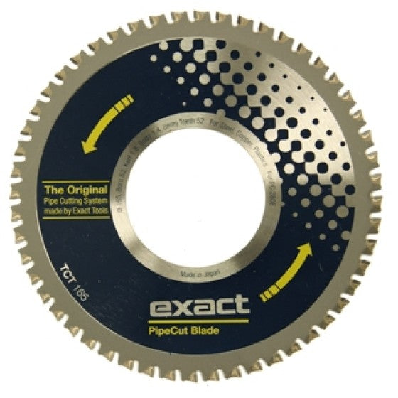 EXACT TCT 165 BLADE 165MM - (ALUMINIUM, COPPER, PLASTIC, STEEL)