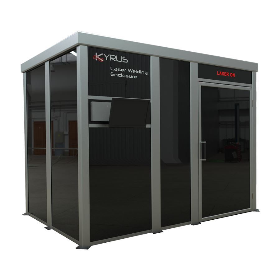 Kyrus 3m x 2m Class 4 Laser Enclosure c/w 1.2m