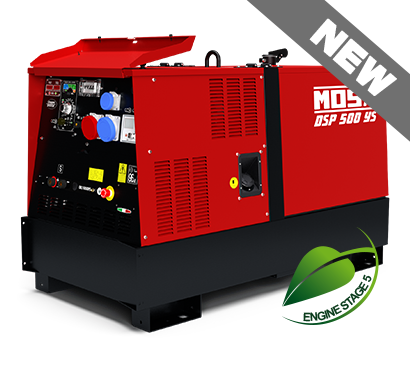 MOSA DSP 500 YS Water Cooled 1500rpm Diesel Welder Generator - 230V / 400V 35.C1CQ3021