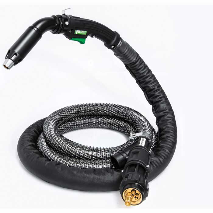F-Tech 400A Fume Extraction Mig Torch