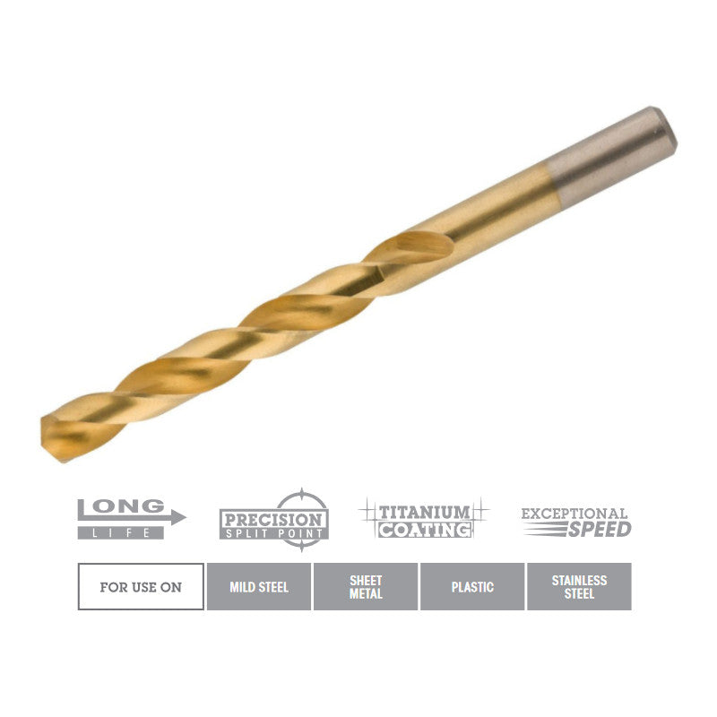 Abracs HSS Titanium Drill Bits