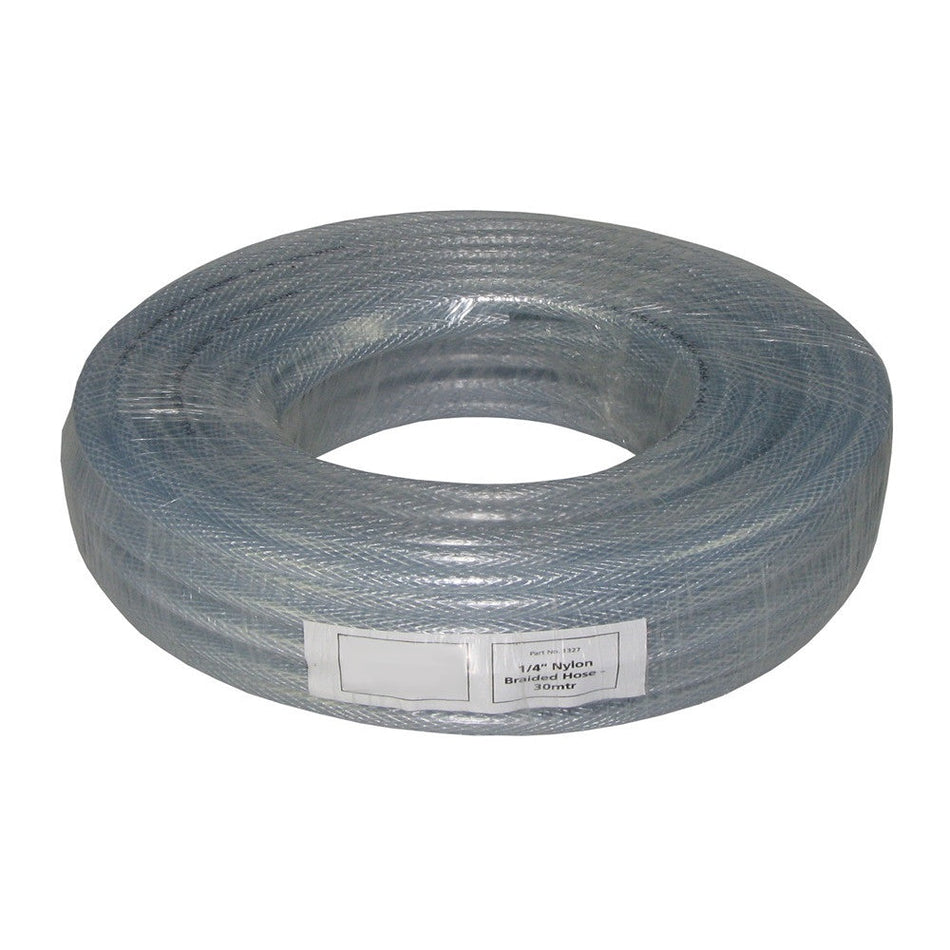 Argon Hose Clear Braided 30m Coil