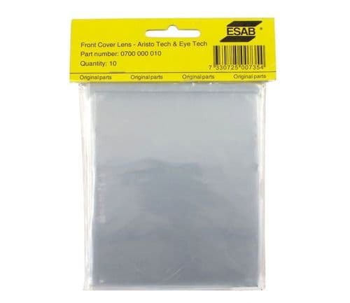 ESAB Outer Cover Lens - 116mm x 94mm (Pack of 10)