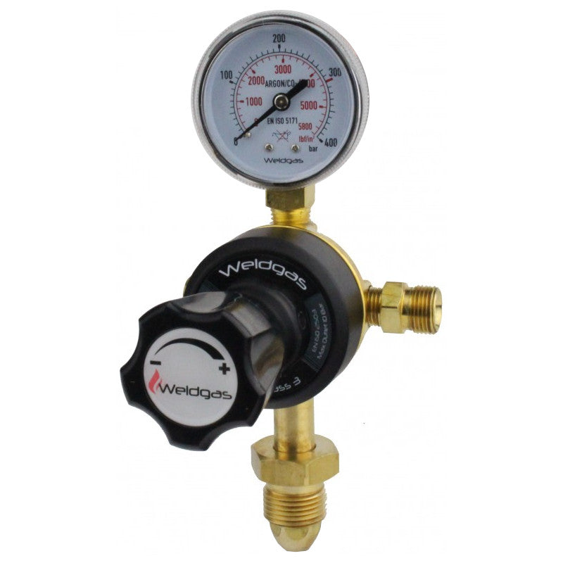 Single Stage 1G Argon CO2 Regulator 10 Bar