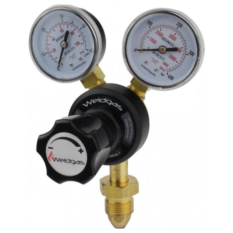 Single Stage 2G Argon/Co2 Regulator 35 LPM